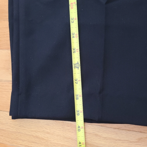 NWT- JM Collection Straight Leg Black Trousers - Picture 8 of 9